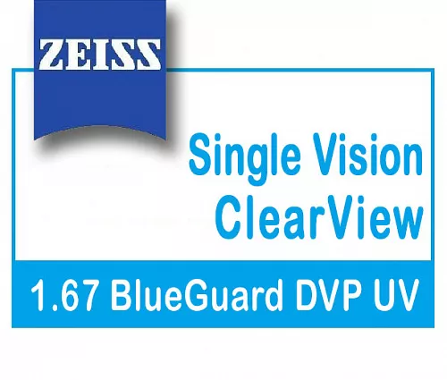 Carl Zeiss SV ClearView 1.67 BlueGuard DVP UV фото 1