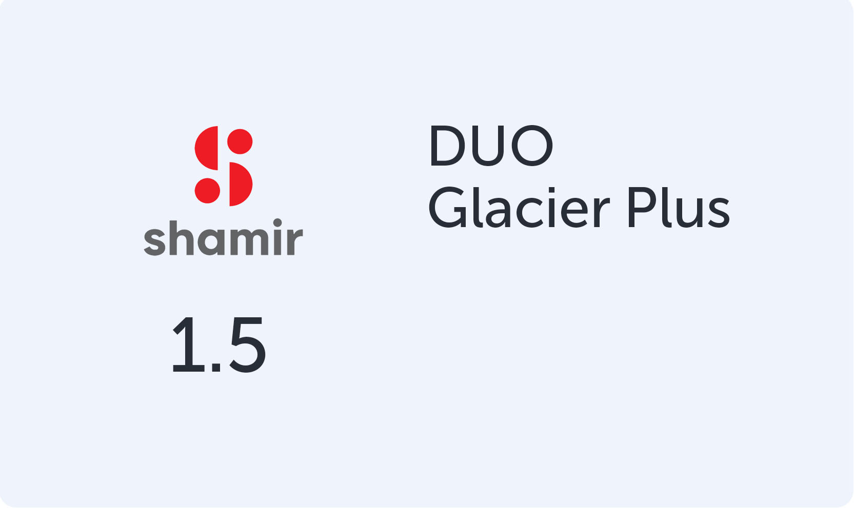 Shamir Duo 1.5 Glacier+ UV