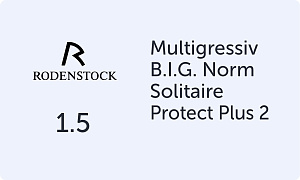 Rodenstock Multigressiv B.I.G. Norm 1.5 Solitaire Protect Plus 2