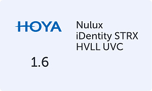 HOYA Nulux iDentity STRX 1.60 HVLL UVC