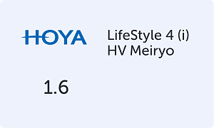 HOYA LifeStile 4 (i) 1.6 HV Meiryo