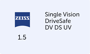 Линзы для вождения Carl Zeiss SV DriveSafe 1.5 DV DS UV