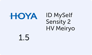 HOYA MySelf 1.5 Sensity 2 HV Meiryo