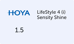 HOYA LifeStile 4 (i) 1.5 Sensity Shine