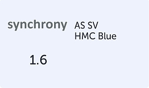 Synchrony Single Vision AS 1.6 HMC Blue
