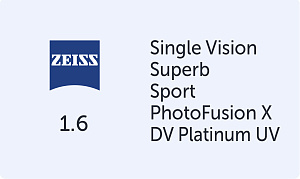 Carl Zeiss Superb Sport 1.6 Photo Fusion X DVP UV