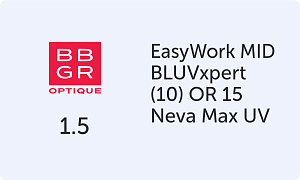 BBGR ESYWORK MID BLUVxtert 10 OR15 Neva Max UV