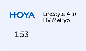 HOYA LifeStile 4 (i) 1.53 HV Meiryo