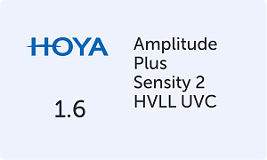 HOYA Amplitude Plus 1.6 Sensity 2 HVLL UVC