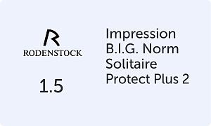 Rodenstock Impression B.I.G. Norm 1.5 Solitaire Protect Plus 2