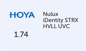 HOYA Nulux iDentity STRX 1.74 HVLL UVC