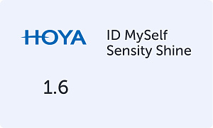 HOYA MySelf 1.6 Sensity Shine
