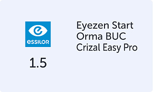 Essilor EyeZen Start Orma BUC 1.5 Crizal Easy Pro