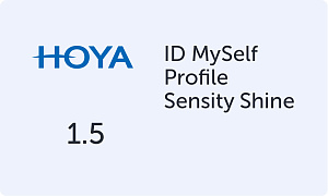 HOYA MySelf Profile 1.5 Sensity Shine