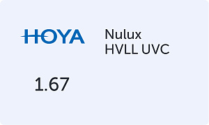 HOYA Nulux 1.67 HVLL UVC