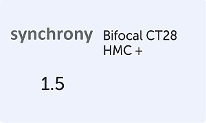 Synchrony Bifocal CT28 1.5 HMC+