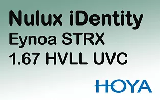 HOYA Nulux  iDentity Eynoa STRX 1.67 HVLL UVC