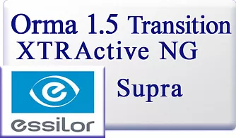 Essilor Orma 1.5 Transitions XTRActive NG Supra