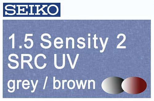 Линзы SEIKO 1.5 Sensity 2 SRC UV фото 1